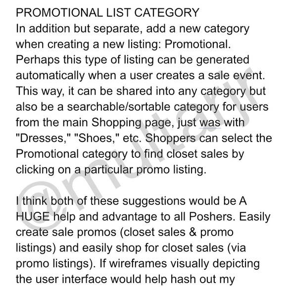 NEW Poshmark SALE EVENT Function—Thoughts? - Picture 4 of 4